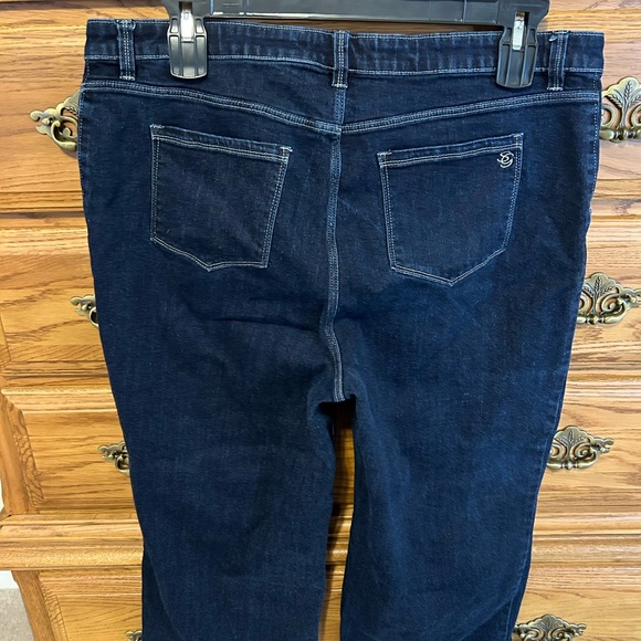Susan Graver Gaucho Style Jeans - Picture 4 of 5